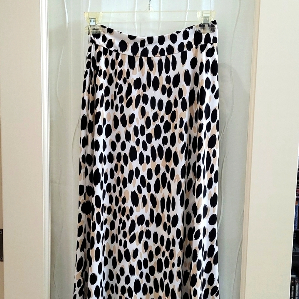 Boston Proper Leopard Maxi Skirt